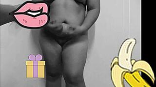 Grandpa forces me to dance with my big tits and ass!