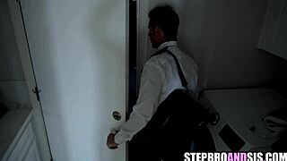 Stepsisters fuck blindfolded stepdad