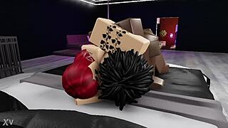 Railing nasty thick redhead bitch with monster black cock