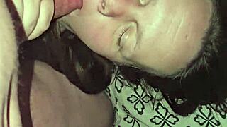 Redhead Passionately Sucks Cock In Intimate Lovemaking Session