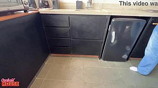 Husband hires plumbers to fuck wife with huge cocks