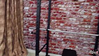 Nyssa Nevers in lesbian workout fit 😘