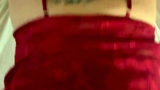 Is the tattooed slut bent over for anal creampie?