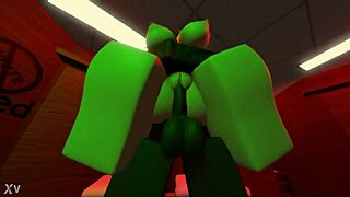 blonde snowbunny gets railed by monster cock