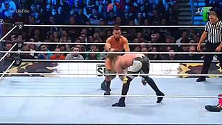 Seth Rollins faces Austin Theory and Bobby Lashley