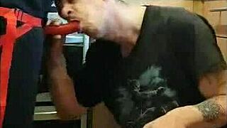 pegging my boyfriends ass in the kitchen a public cornfield and the bathroom taking ass to mouth throw out part 12