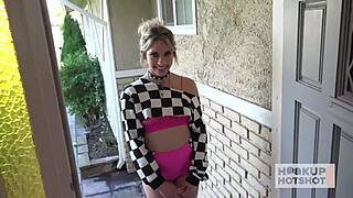 blonde stunner khloe kapri handles intense action professionally