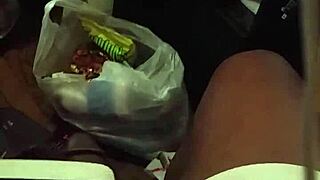 My stepmom's actin' like she ain't lookin' at the dick