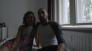 Frankie and Lucy love in living room 😘