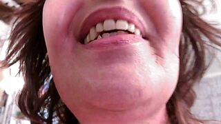 Giantess Dawnskye1962 in Crotchless Pantyhose Fulfills Patrick's Retro Request with Huge Ass and Natural Tits