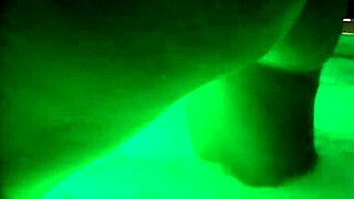 Petite Girl Playing Naked In Hot Tub