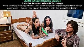 A video featuring extreme squirting in a lesbian context using a vibrator at various times - Vivifie