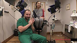 Kalani Luana Undergoes Her Yearly Physical Examination With Detailed Spreading And Close Ups