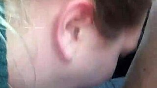 Sloppy Blowjob In Public Outdoor Setting