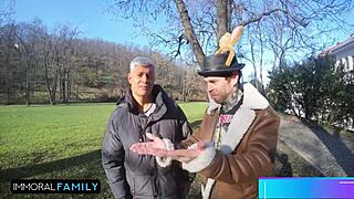 Mia trejsi and katy rose in easter foursome