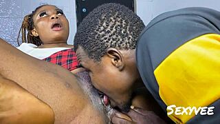 sexy asian gets quickie fucking with big cock in classroom, slapped and roughed up