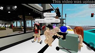 Sexo Em Publico Com Uma Loira Submissa - Brookhaven with Rough Facial Cumshot