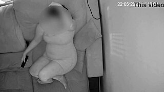 I caught my wife watching porn and masturbating while i was waiting to get home from work