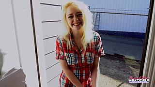 i rub my pussy then get pounded deep