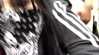 Masked Fuck Toy Gets Fucked In Public During Quarantine Outdoors