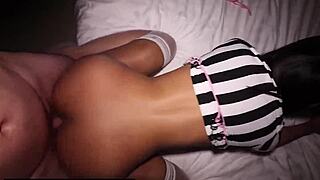 Petite asian ladyboy manaw perfect ass fucking after great cock sucking