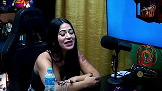 look at monika fox swimming naked in that beautiful pool