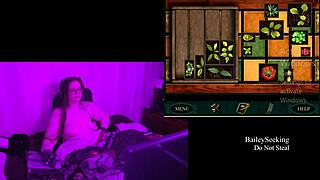 Blackmoor Manor Playthrough Part 4 Features Brunette With Long Hair