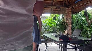 i creampie fucked my best friend's wife on the patio