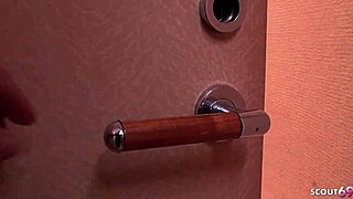 Petite Japanese Step-Sister Caught Masturbating, Seduced into First Blowjob and Facial