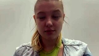 Creampie pussy squirting and fingering in public - who dares?