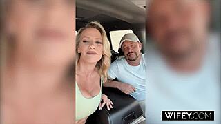 Wifey Cock Hungry Blonde Hotwife Sadie Rose Gets Creampied In Front Of Hubby