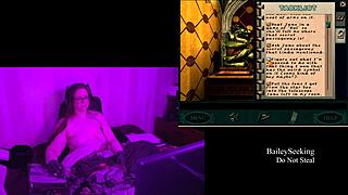 Blackmoor Manor Playthrough Part 4 Features Brunette With Long Hair