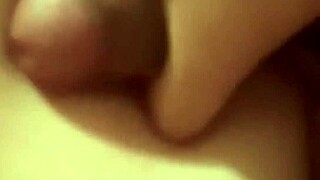 Mature Latina boss in lingerie sucking Oscar's friend intensely