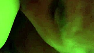 Her tattooed, hairless mouth perfectly matches my cock during this blowjob.