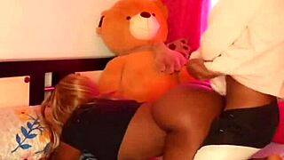 I surprise my stepsister in her room and fuck her passionately with monster cock