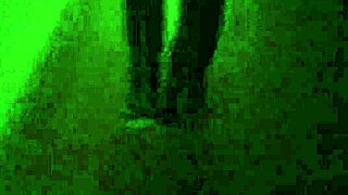 blonde teen explores barcelona outdoors