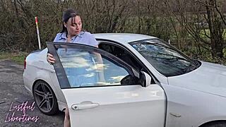 Hairy mature milf repaid my kindness by swallowing my cum