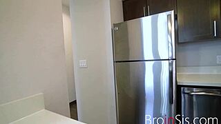 Gizelle Blanco Uses Brother's Cock as Dildo