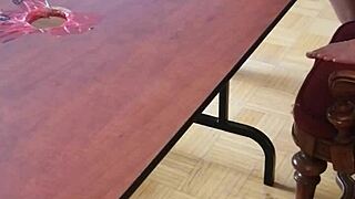 Stomping Cum Out Of Cock With Intense Pleasure