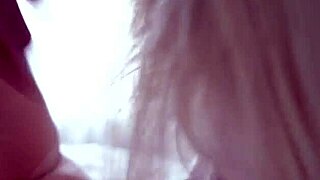 my step sister's cute blonde friend bent over for a quickie with my cock