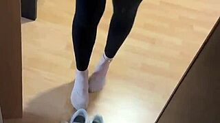 i wake up to girl's smelly socks and nylon feet fetish