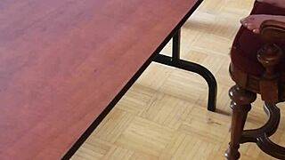 Stomping Cum Out Of Cock With Intense Pleasure