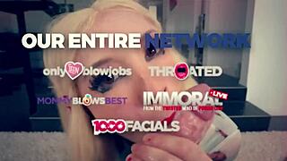 busty milf mommy gives sloppy blowjob to surveyor guy in pov.