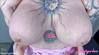 Emily white gets her ass fucked hard by many cocks