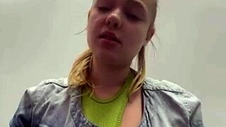 Creampie pussy squirting and fingering in public - who dares?