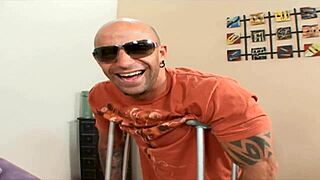 Is Britney Amber's shaved pussy ready for big cock fucking?