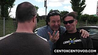 Two Slut Dolls Trample Alex Magni with Double Penetrations and Blowjobs in Amateur Italian