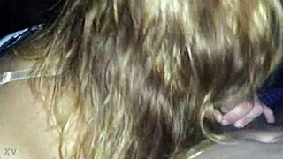 Sloppy deepthroat with gagging and choking intensifies