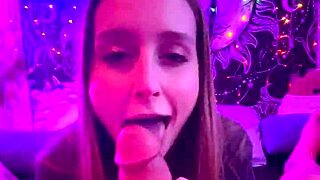 Laney Grey Sucking Brad Newman's Cock