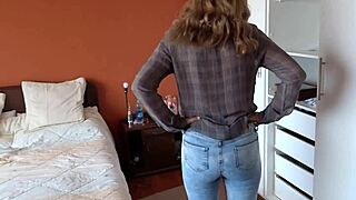 Totally Naked Stepmother Shows Off Her Big Tits And Huge Ass Without Panties